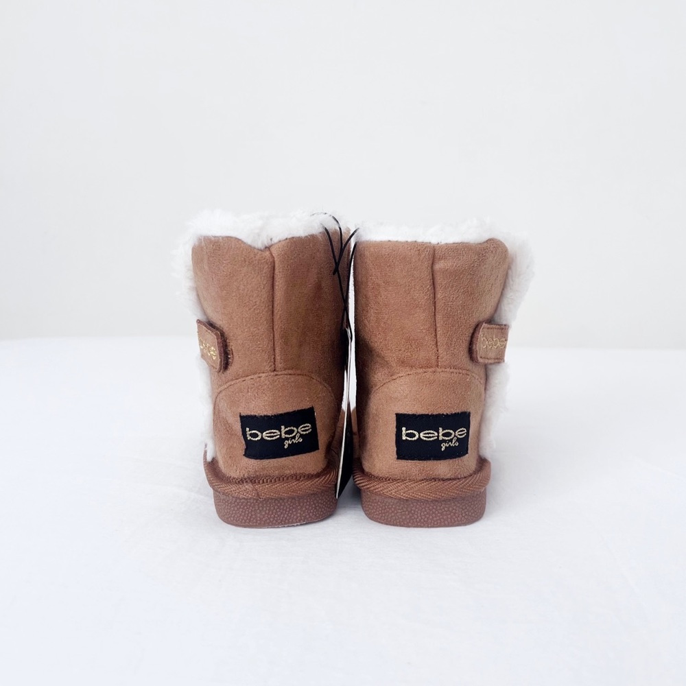 BEBE girls faux suede boots - Picture 4 of 6